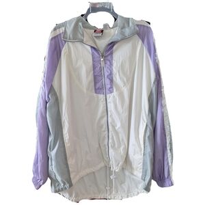 Wilson Advantage Full Zip Windbreaker Sz Large